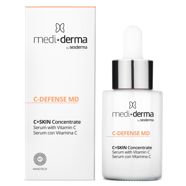 MEDIDERMA HOMECARE C+SKIN SKAISTINANTIS SERUMAS SU VITAMINU C, 30 ML