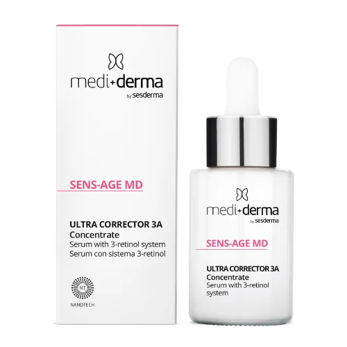 MEDIDERMA HOMECARE ULTRA CORRECTOR 3A SERUMAS SU RETINOLIU, 30 ML