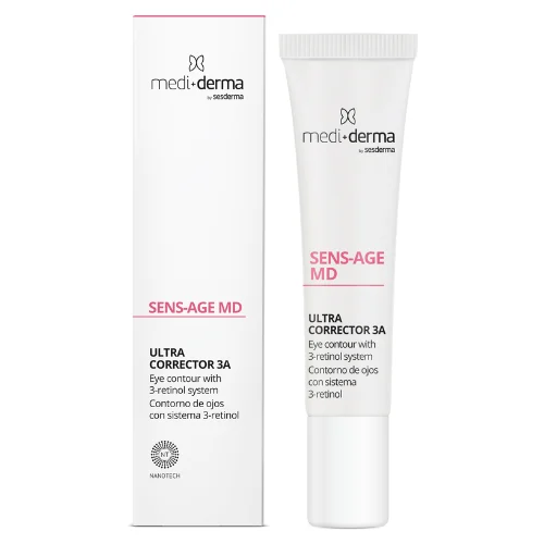 MEDIDERMA HOMECARE ULTRA CORRECTOR 3A PAAKIŲ KREMAS SU RETINOLIU, 15 ML