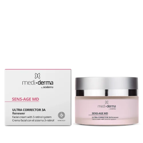 MEDIDERMA HOMECARE ULTRA CORRECTOR 3A VEIDO KREMAS SU RETINOLIU, 50 ML