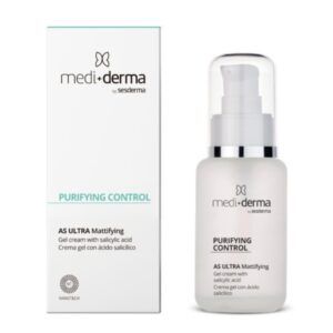 MEDIDERMA HOMECARE AS ULTRA SEBUMĄ REGULIUOJANTIS GELINIS VEIDO KREMAS, 50 ML