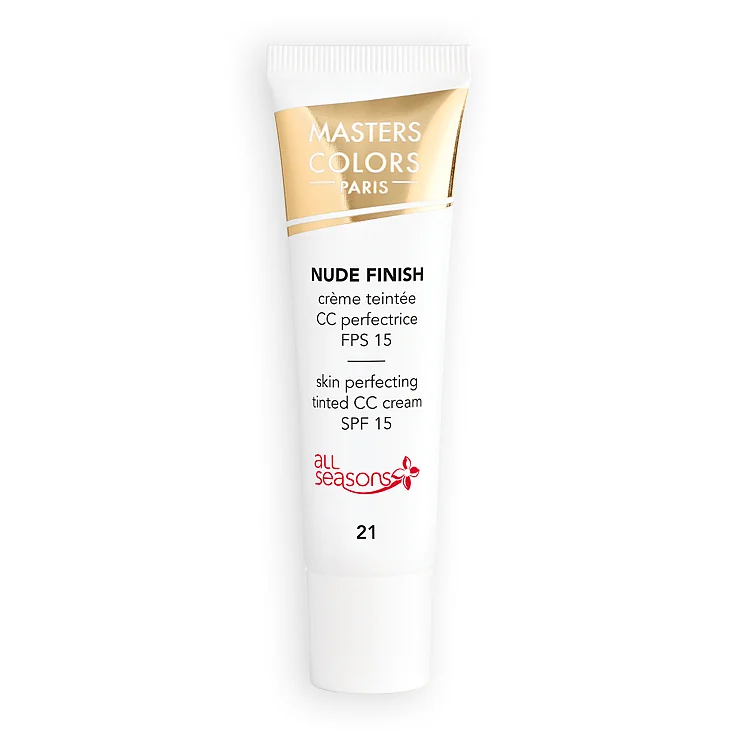 MASTERS COLORS Nude Finish 21 CC kremas, 30 ml