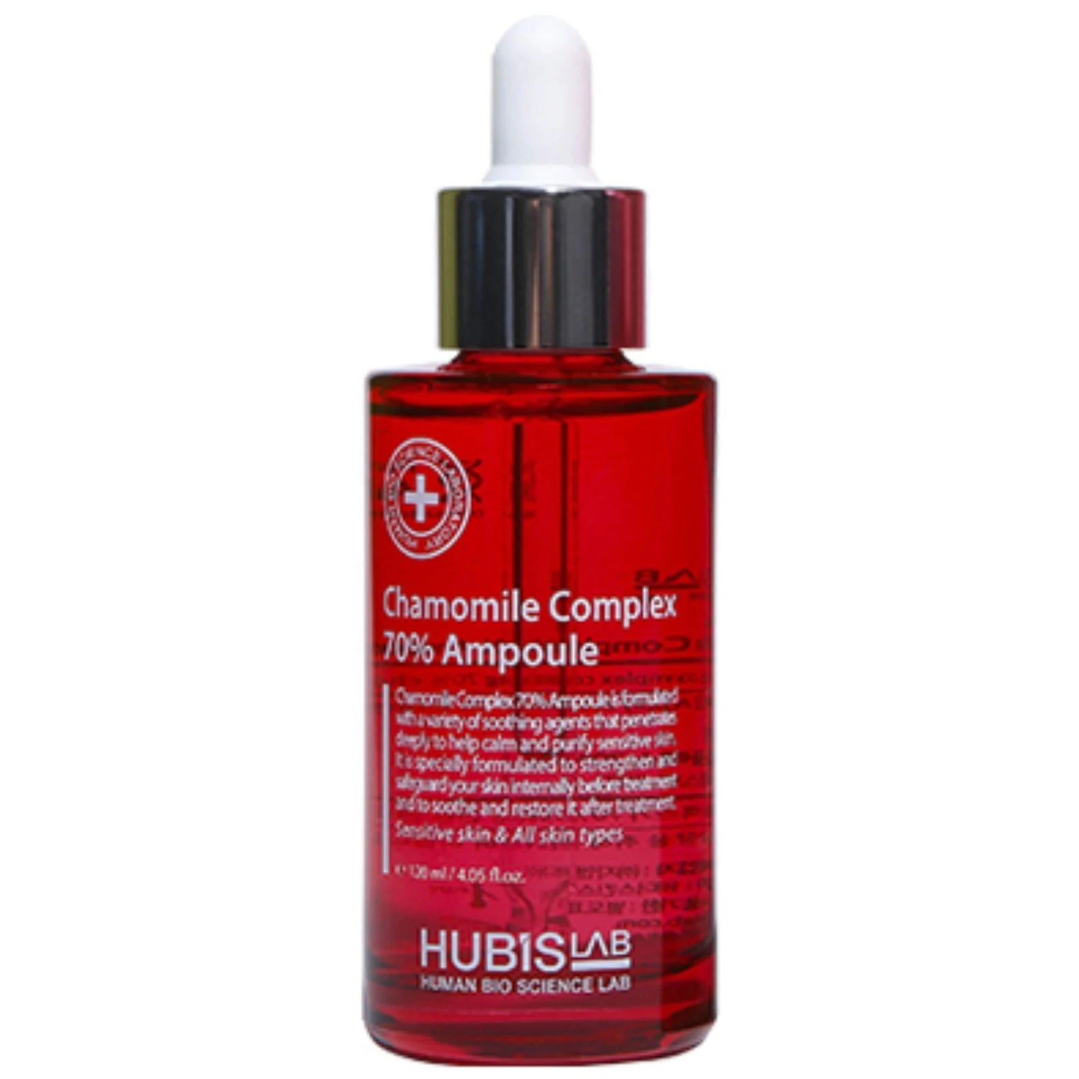 Hubislab ampulė su 70% ramunėlių kompleksu, 120 Ml