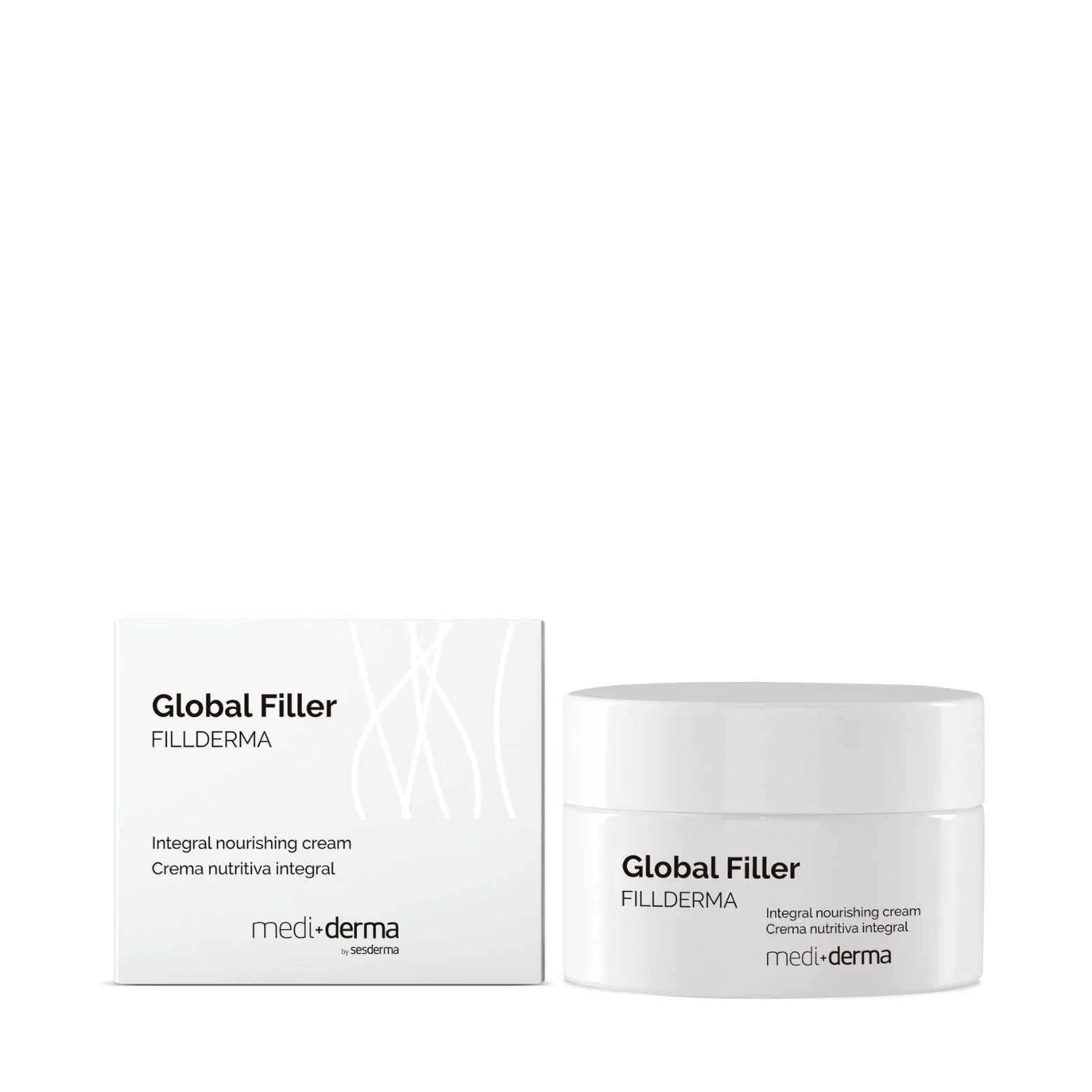 Mediderma Global Filler Fillderma Integral Maitinamasis Veido Kremas, 50ml