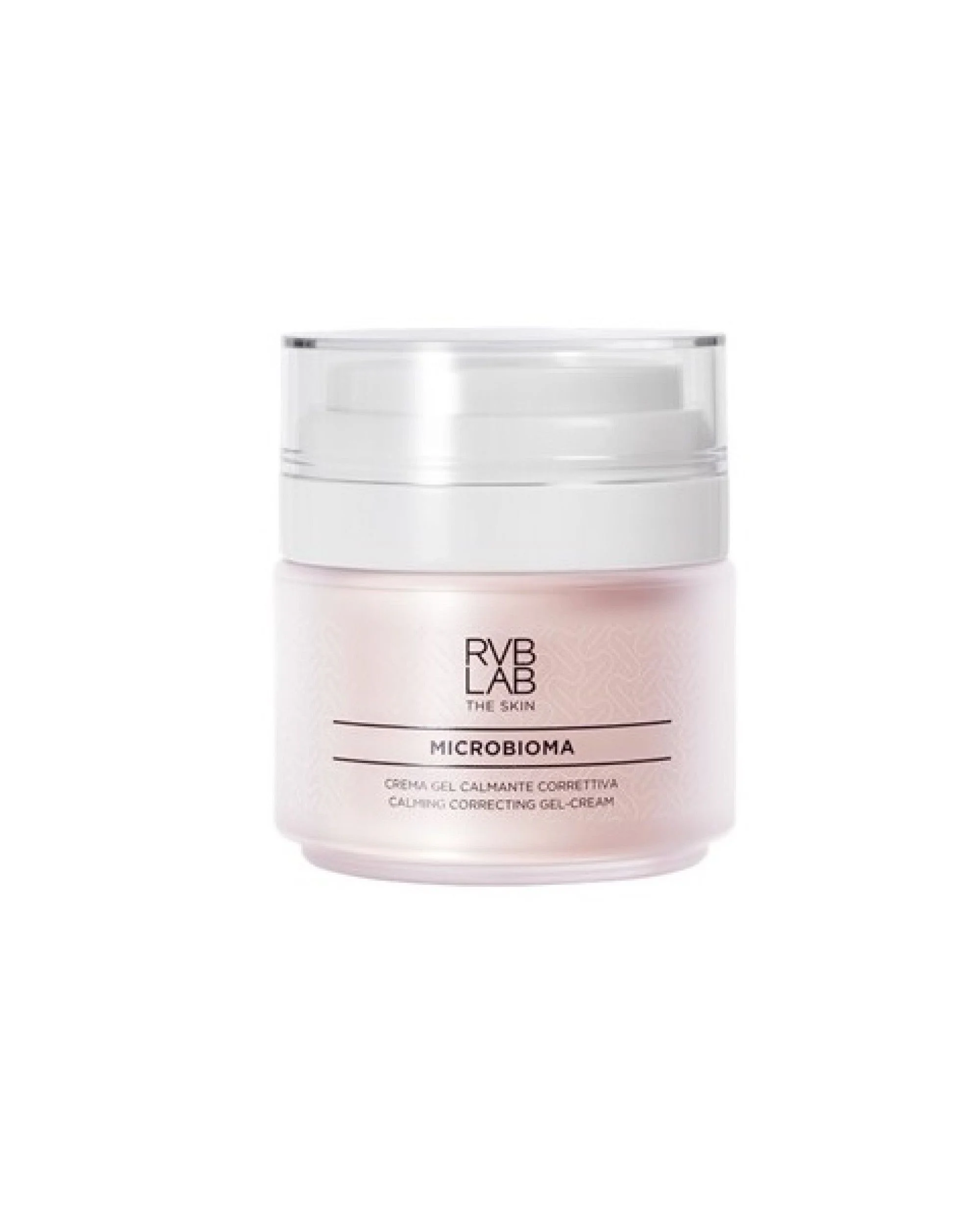 RVB LAB MICROBIOMA-CALMING CORRECTING GEL-CREAM raminantis kremas-gelis su biomimetiniais ceramidais, 50 ml