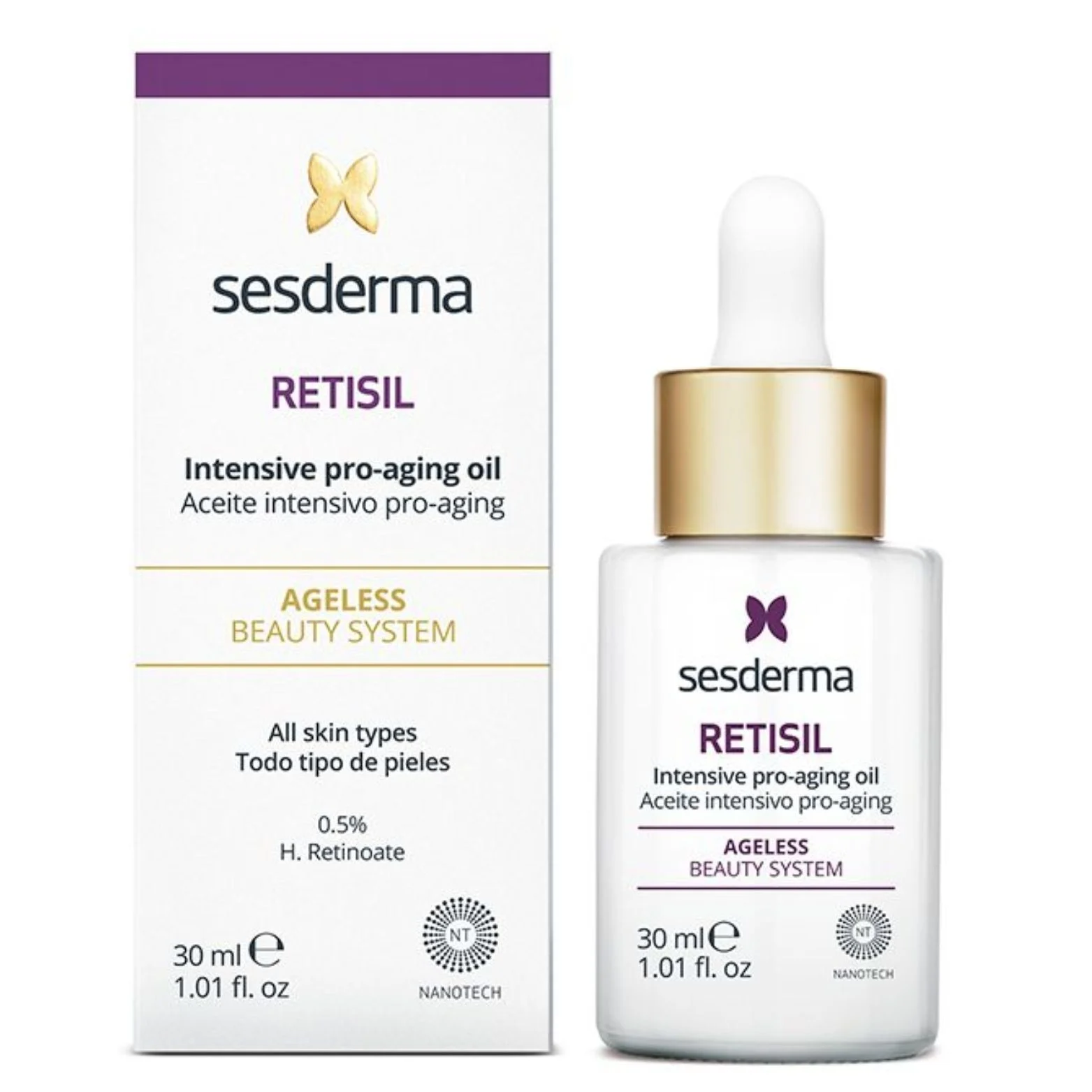 Sesderma Retisil Intensive veido aliejus, 30 Ml