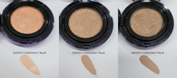 CUSKIN inovatyvus cushion makiažo pagrindas su keičiamu užpildu SPF50+ PA+++, 15g + 15g, No.23 - Image 2