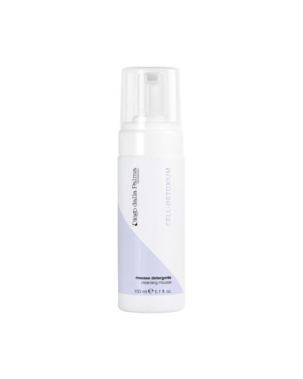 Diego Dalla Palma CELL-DETOXIUM cleansing mousse valomasis putų prausiklis su detoksikuojančiu poveikiu, 150 ml