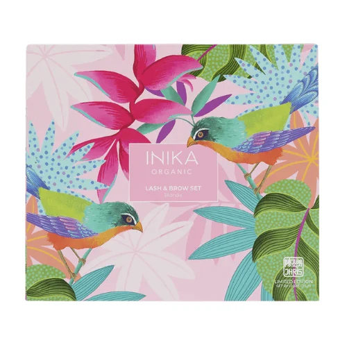 Inika blakstienų ir antakių rinkinys - Brunette