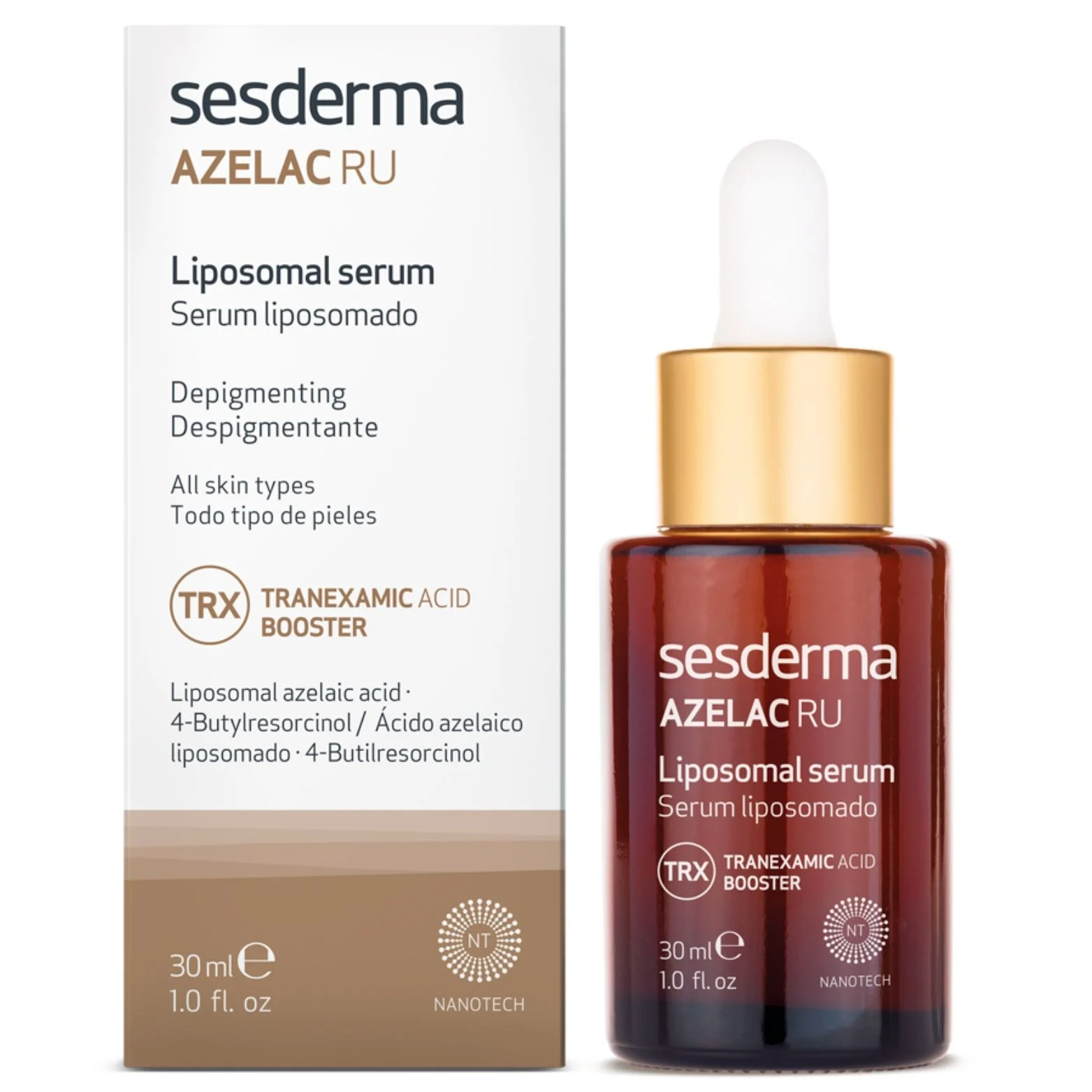 Sesderma Azelac Ru Liposominis serumas pigmentuotai odai, 30 Ml