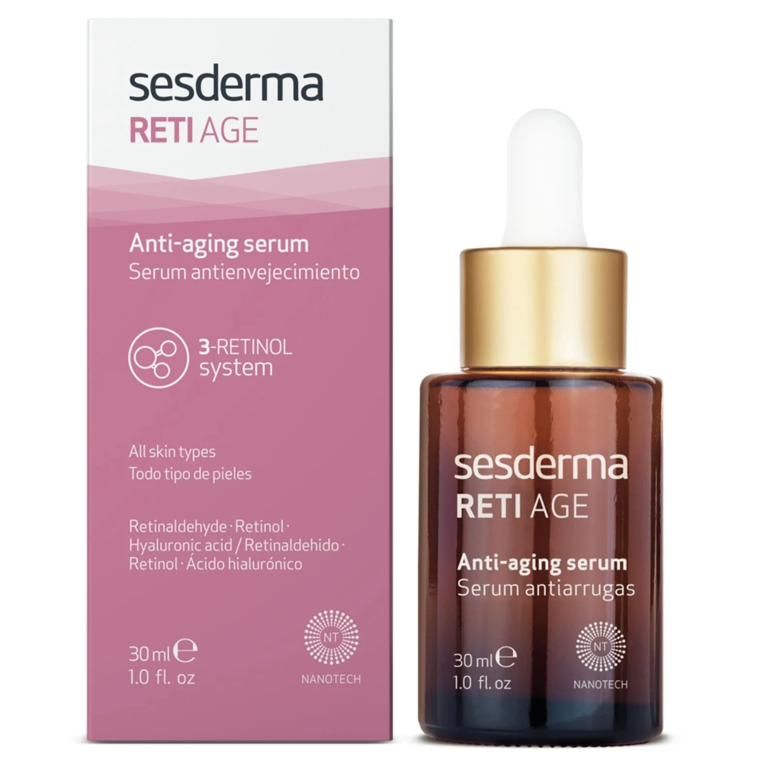 Sesderma Reti-age Liposominis serumas, 30 Ml