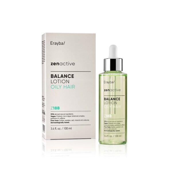 Erayba ZenActive balansuojantis losjonas riebiems plaukams Z18B, 100ml