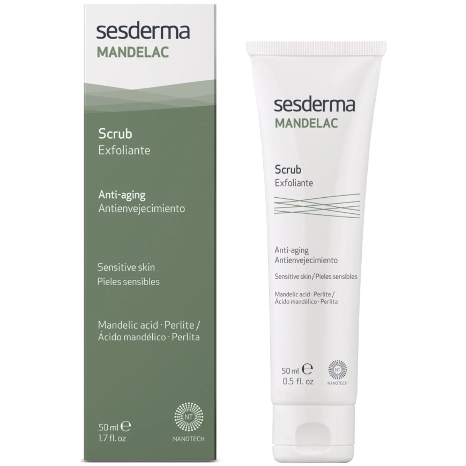 Sesderma Mandelac veido šveitiklis, 50 Ml