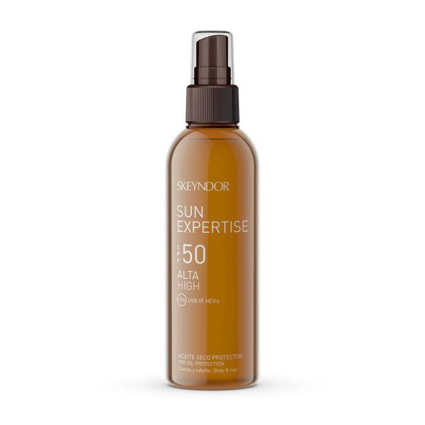 Skeyndor SUN EXPERTISE Sausas aliejus kūnui ir plaukams SPF50, 150ml