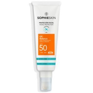 Sophie Skin Oil Balance apsauginis fluidas veidui nuo saulės Spf 50, 50 Ml