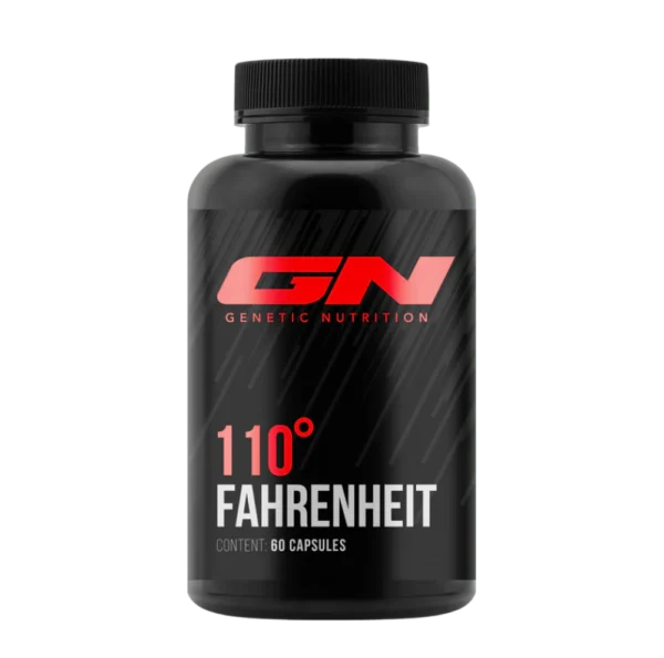 GN Laboratories 110 Fahrenheit | 60 kapsulių | Riebalų deginimas, apetito kontrolė, medžiagų apykaitos palaikymas