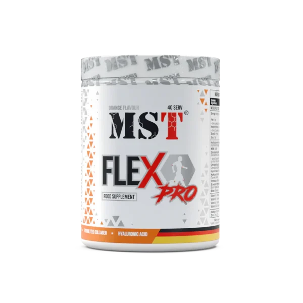 MST® Flex Pro 420 g Orange – Kolageno, MSM ir gliukozamino kompleksas sąnariams, kremzlėms ir odai