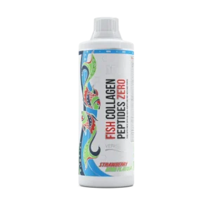 MST® Fish Collagen Peptides Zero – Skystas žuvų kolagenas su VERISOL®, 1000 ml, Braškių-Kivio skonio