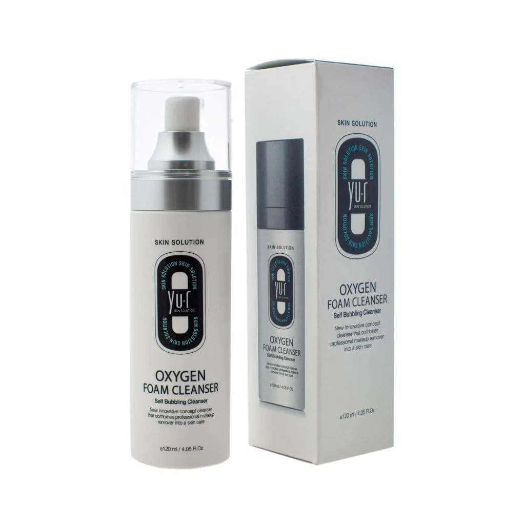 Yu.r Skin Oxygen foam cleanser (Deguoninis putojantis prausiklis), 120ml