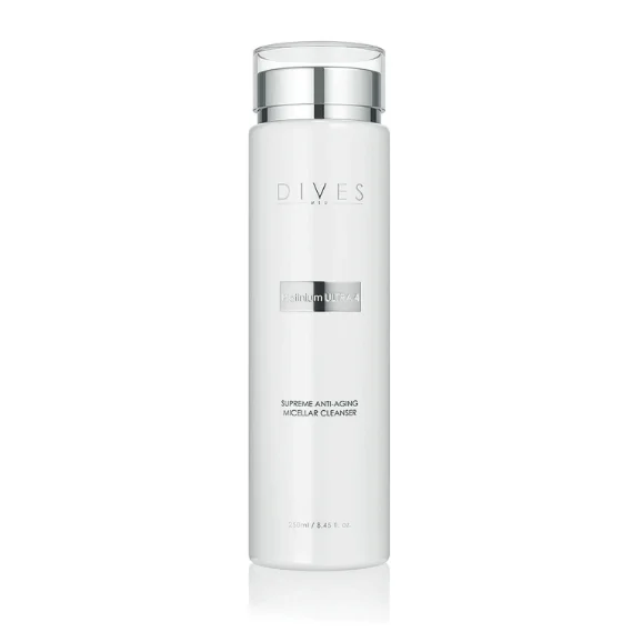 DIVES PLATINIUM ULTRA 4 - SUPREME atjauninamasis micelinis veido valiklis, 250ml