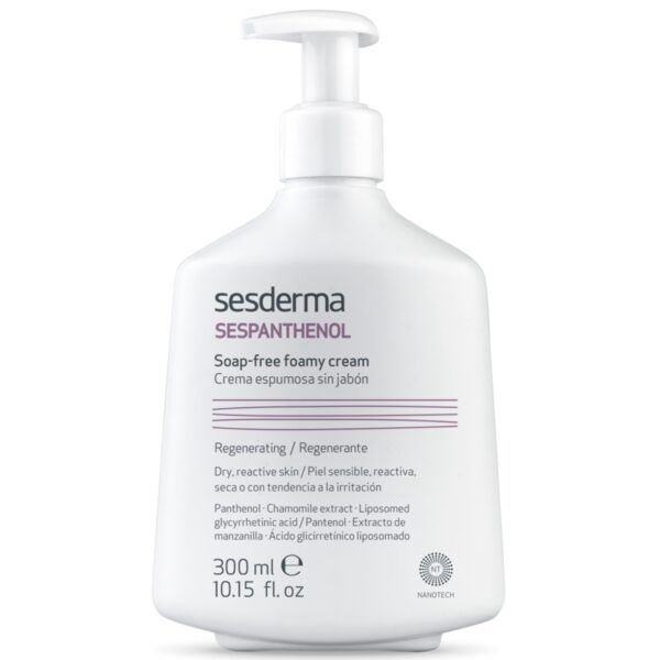 Sesderma Sespanthenol bemuilis putojantis prausiklis jautriai odai, 300 Ml