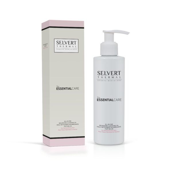 Selvert Thermal švelnus aliejinis prausiklis sausai, normaliai ir brandžiai odai, 200ml