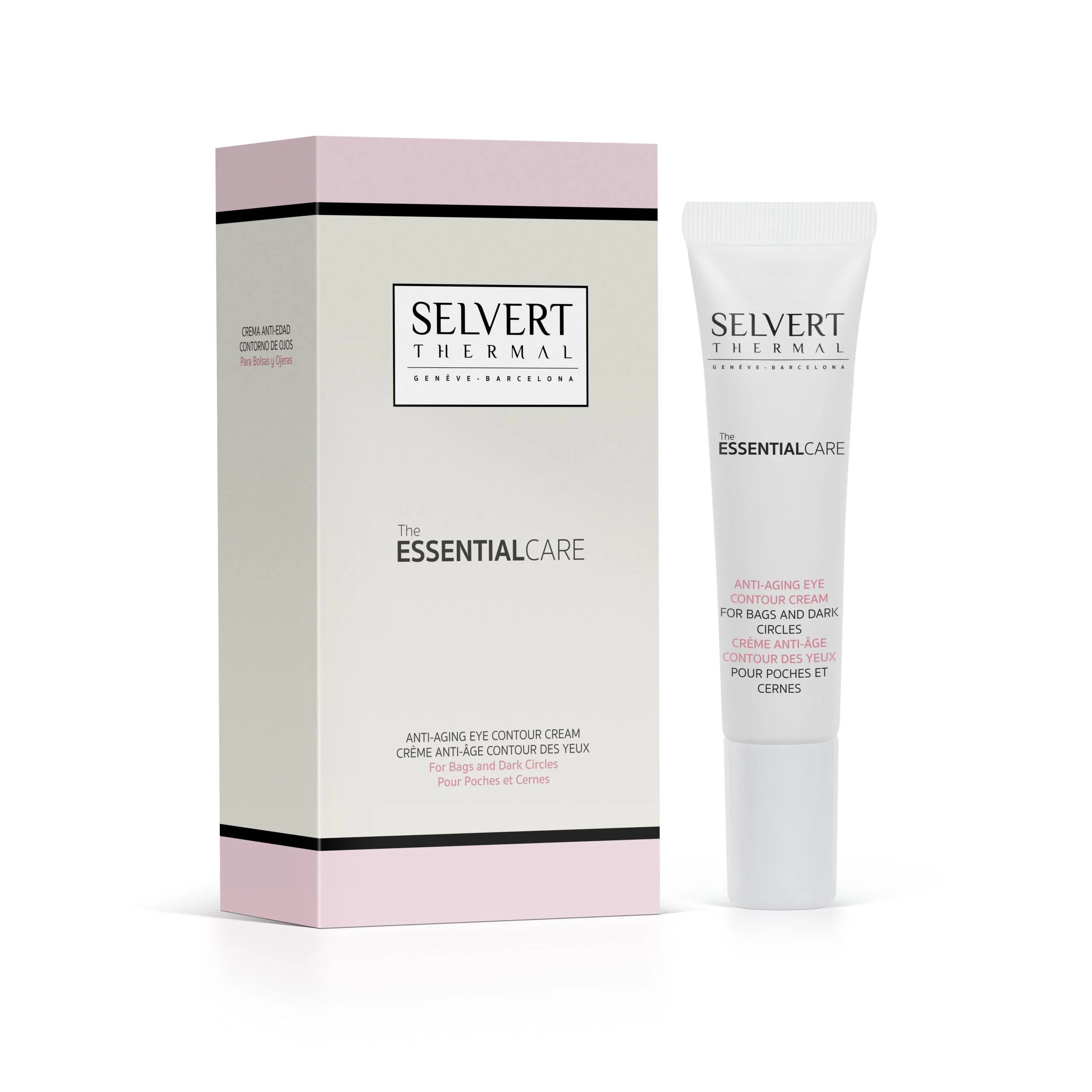 Selvert Thermal akių kontūro kremas | ESSENTIAL CARE ANTI-AGING EYE CONTOUR CREAM, 15ml
