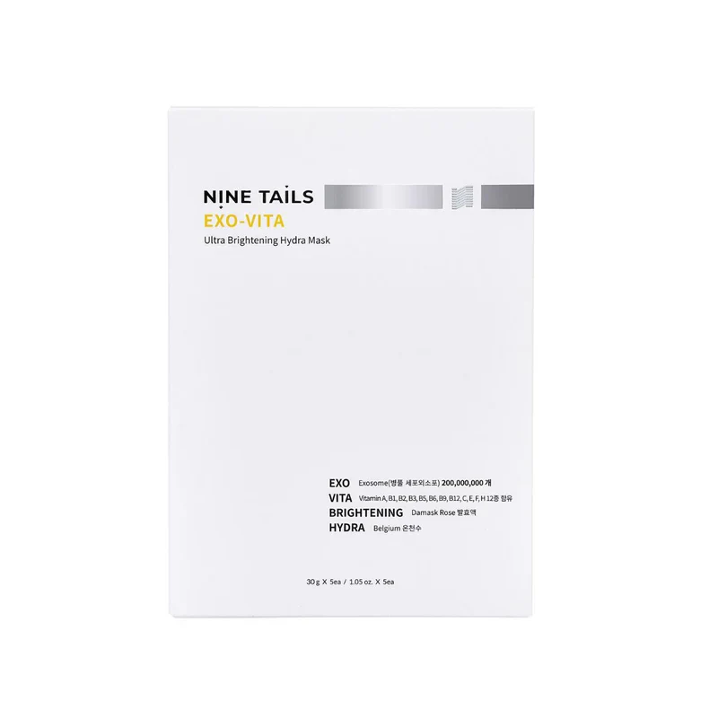 NINE TAILS EXO-VITA intensyviai drėkinanti, odą skaistinanti kaukė, 30g