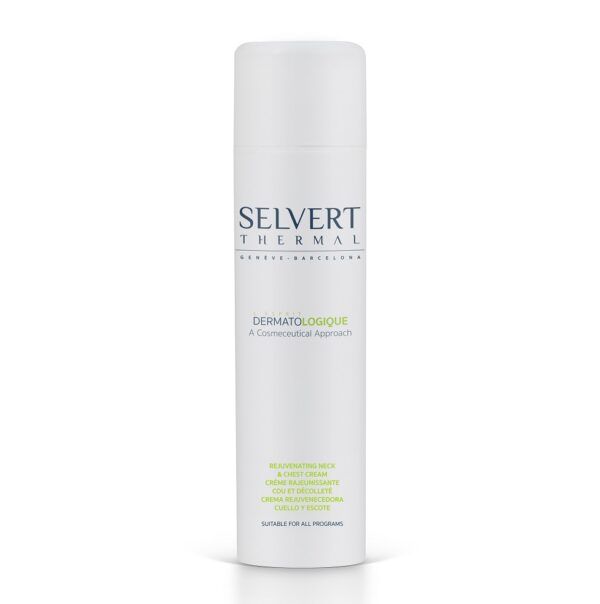 Selvert Thermal atjauninantis kaklo ir dekolte kremas  | REJUVENATING NECK & CHEST CREAM, 200ml