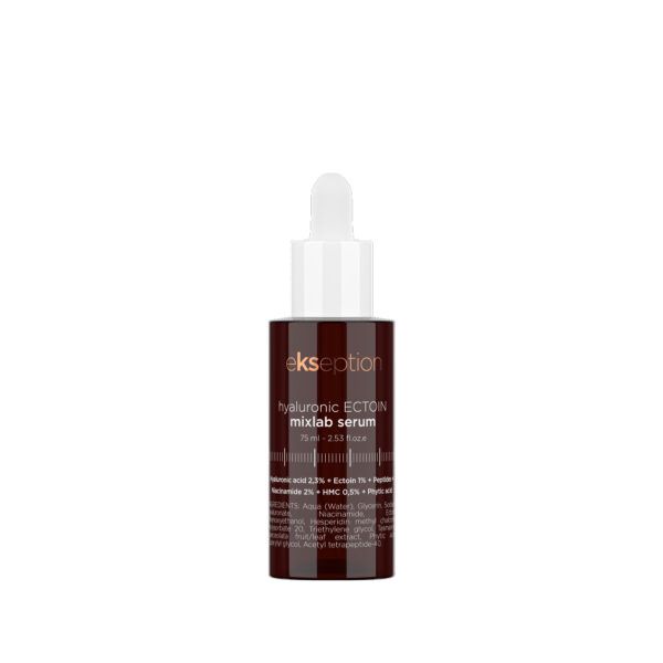 Ekseption „MIX LAB HA ECTOIN“ drėkinamasis serumas sausai odai prieš raudonį, 75ml