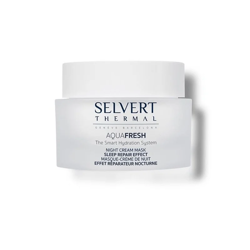 Selvert Thermal naktinė regeneruojamoji kreminė kaukė | NIGHT CREAM MASK SLEEP REPAIR EFFECT, 50ml