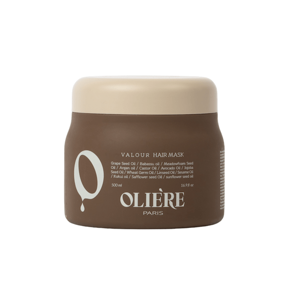 Oliere Paris Valour plaukų kaukė chemiškai pažeistiems plaukams, 500 ml.