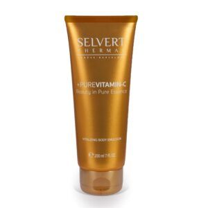 Selvert Thermal Revitalizuojamoji emulsija kūnui su vitaminu C, 200ml