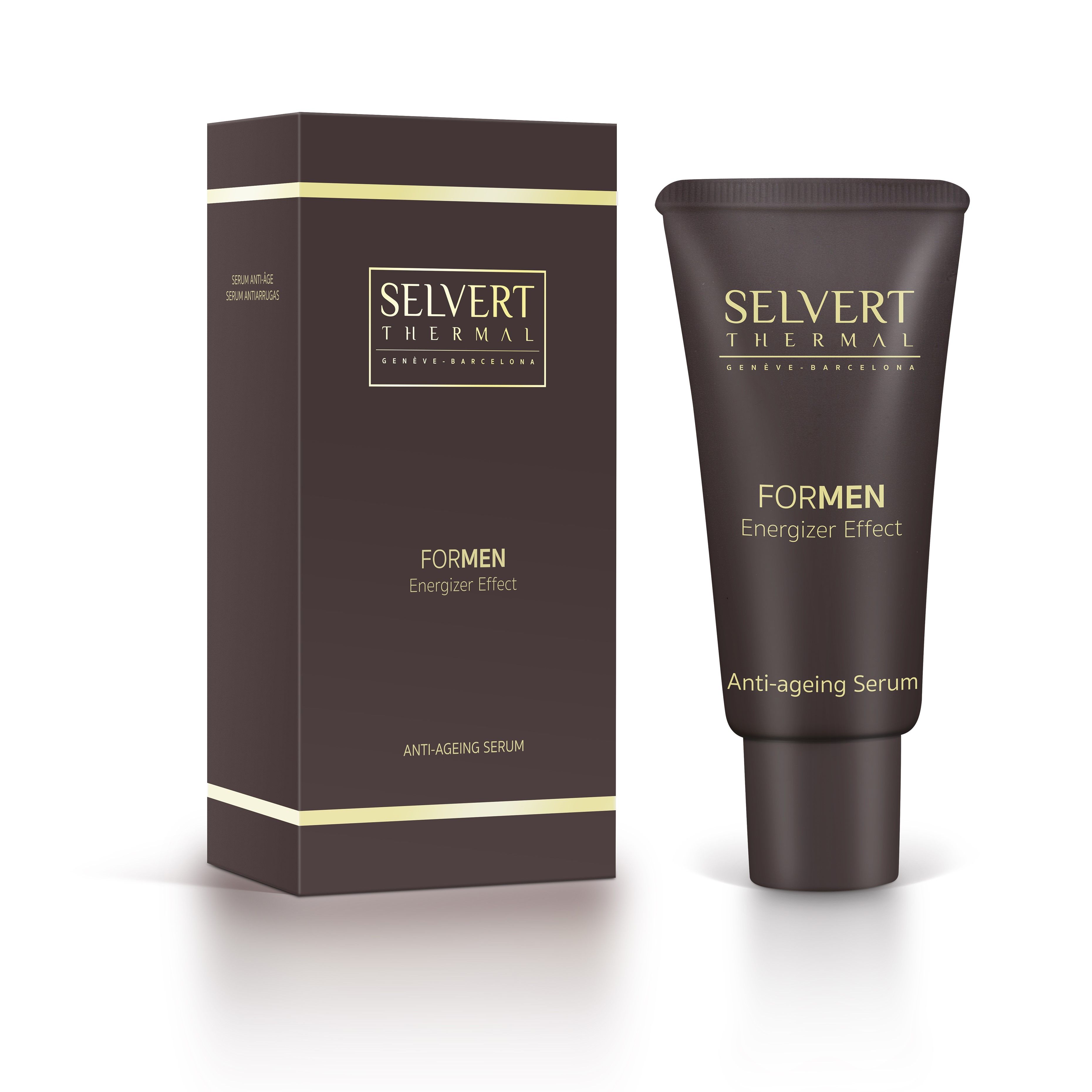 Selvert Thermal Priešraukšlinis serumas vyrams, 30ml