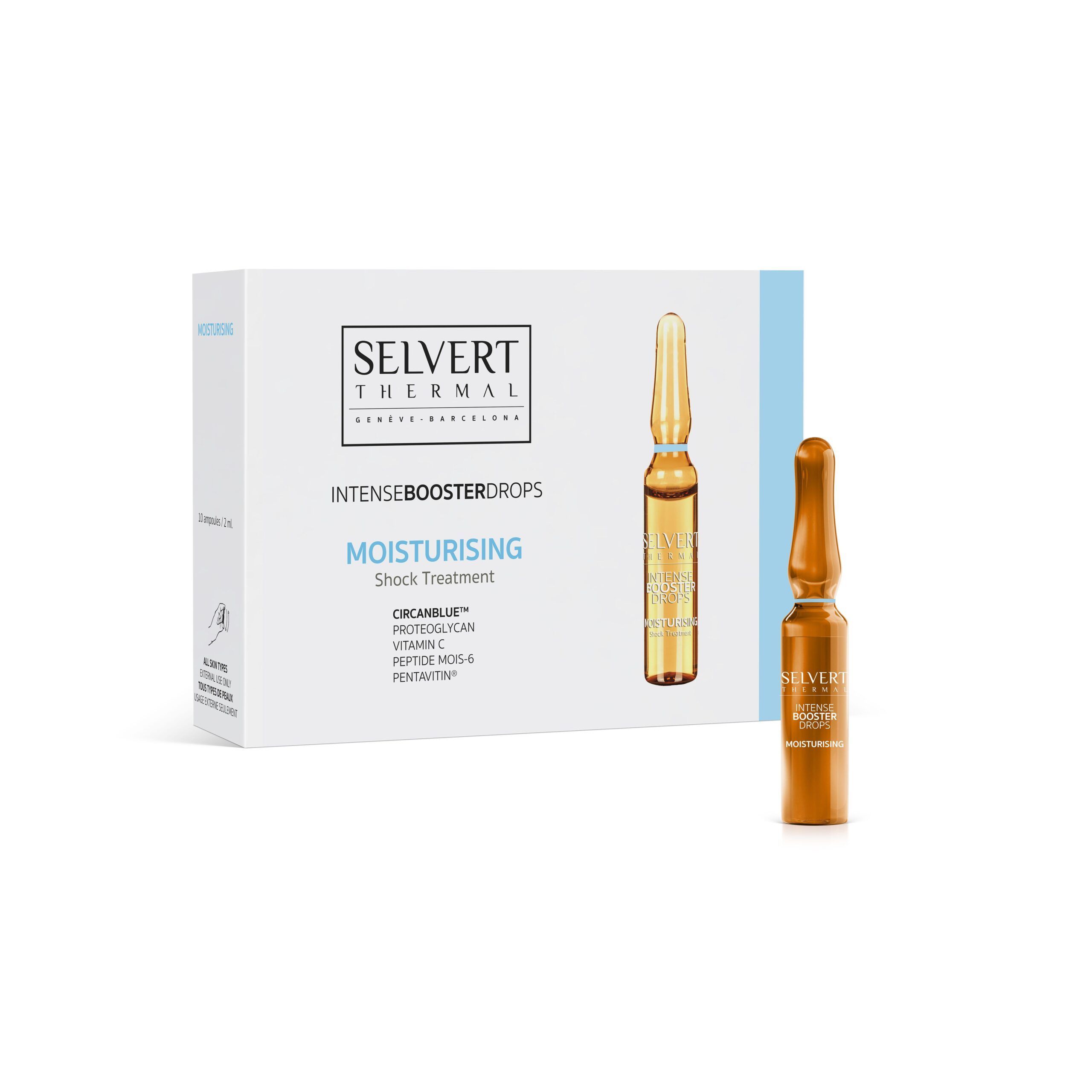Selvert Thermal Drėkinamasis busteris, 10 vnt. x 2 ml