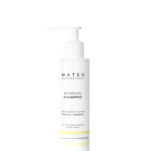 Matsu Bonding Shampoo šampūnas pažeistiems plaukams, 100 ml.
