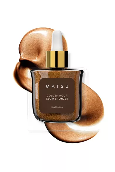 Matsu Golden Hour Glow Bronzer kūno bronzantas, 50 ml.2