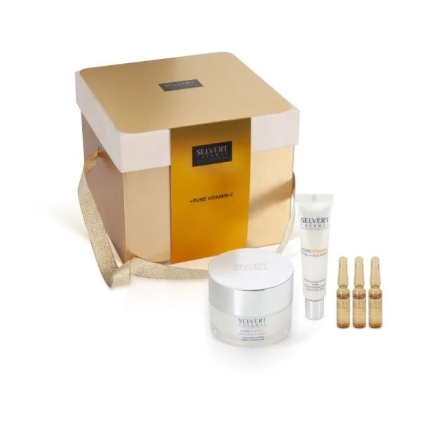 Selvert Thermal ST VITAMIN C COFFRET/ VITAMIN C dovanų dėžutė (kremas + akių kremas + koncentratas), 1 vnt.