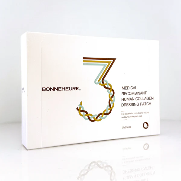 Bonneheure Medicininė rekombinantinio žmogaus kolageno kaukė, 5 vnt.