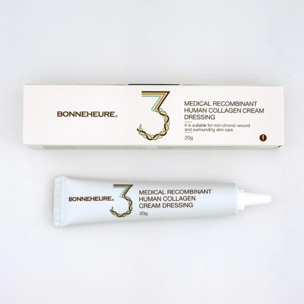 Bonneheure  Medicininis rekombinantinio žmogaus kolageno kremas, 20g