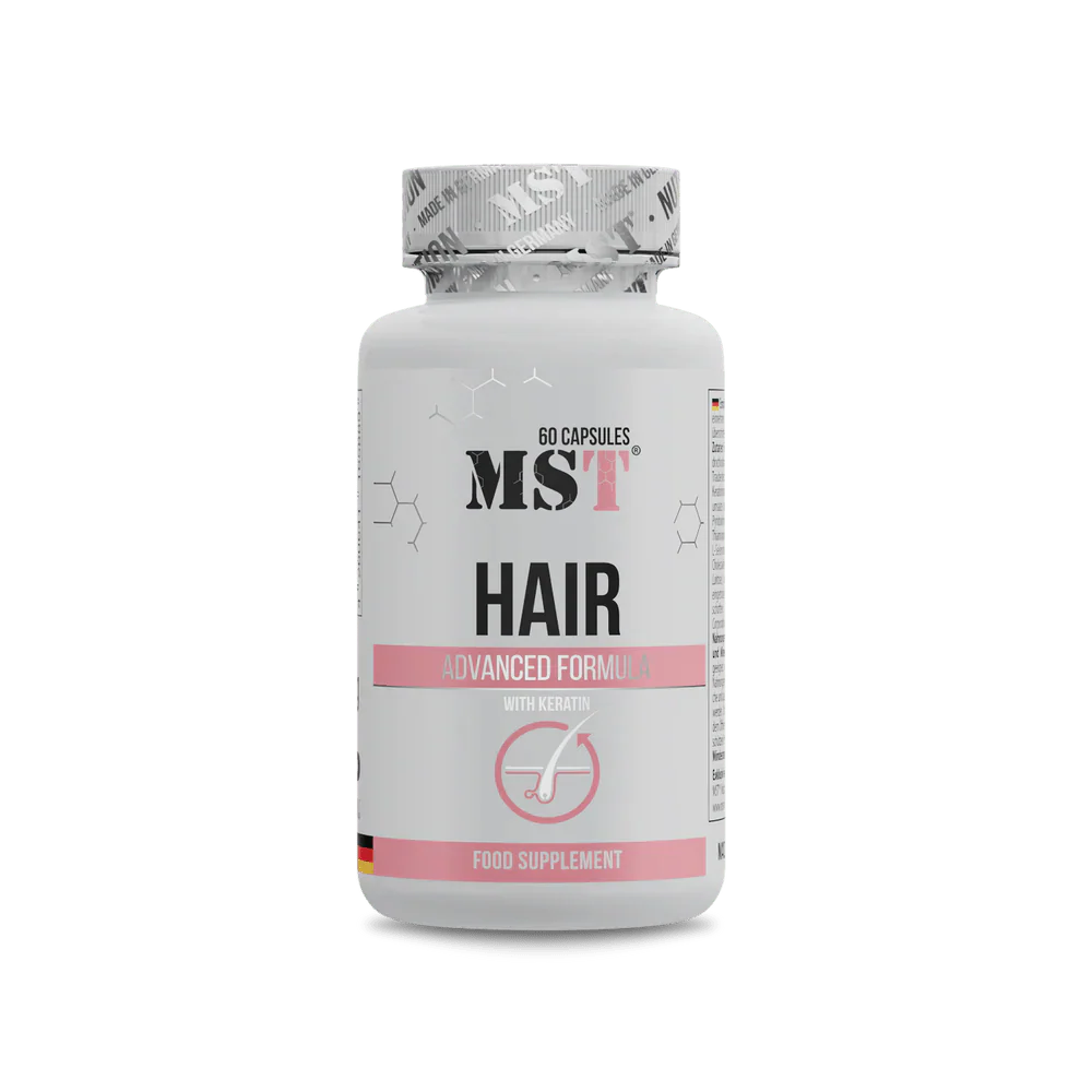 MST Hair Advanced Formula – plaukų, odos ir nagų stiprinimui