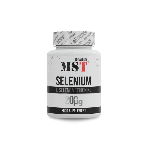 MST Selenium 200 mcg – Imunitetui, skydliaukei, plaukams ir nagams