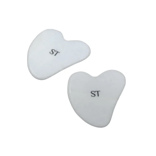 Selvert Thermal GUA SHA MASSAGE STONE/ Nefrito akmens GUA SHA plokštelės, 2 vnt.