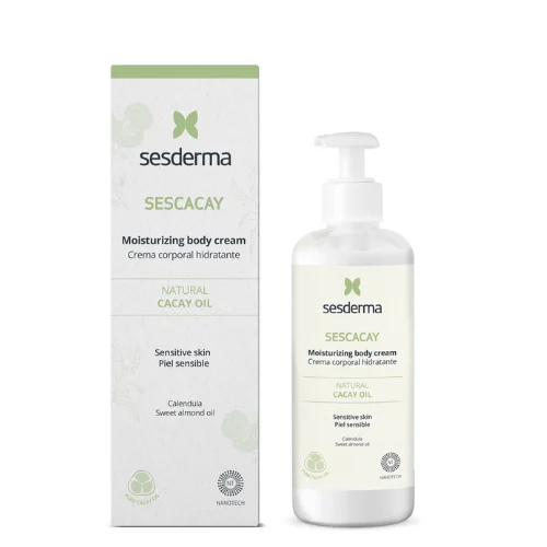 Sesderma Sescacay drėkinantis kūno kremas, 250 Ml