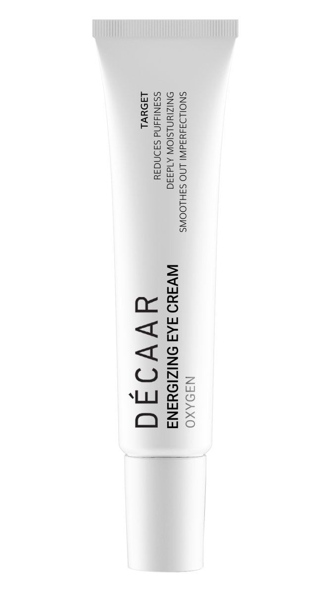 DÉCAAR PAAKIŲ KREMAS MAŽINANTIS PABURKIMĄ IR TAMSIUS PAAKIUS || Energizing Eye Cream, 50ml