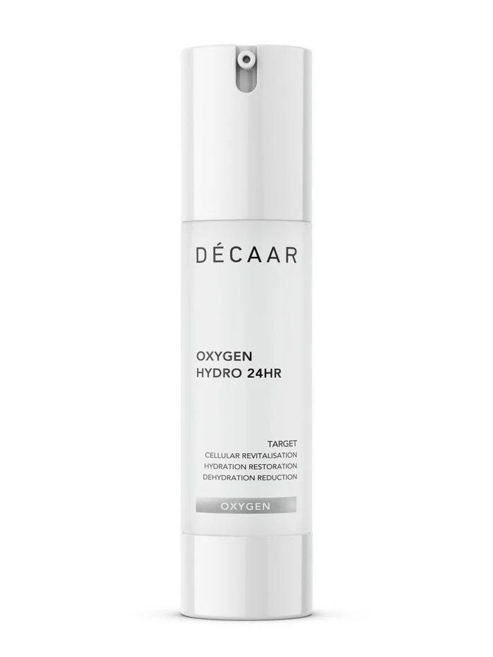 DÉCAAR DRĖKINANTIS KREMAS SU DEGUONIMI || Oxygen hydro cream 24 hr, 50ml