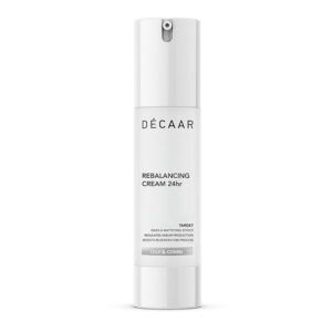 DÉCAAR ODOS BLIZGĖJIMĄ REGULIUOJANTIS KREMAS || Rebalancing Cream 24hr, 100ml