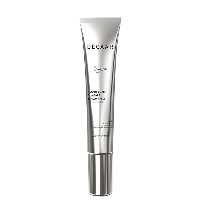 DÉCAAR APSAUGA NUO SAULĖS SPF50 || Youth Elixir Suncare Cream SPF50, 50ml
