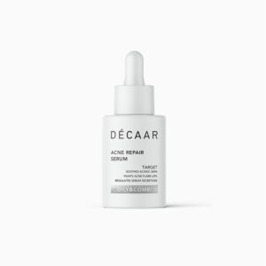 DÉCAAR RETINOLIO, NIACINAMIDO IR SALICILIO RŪGŠTIES AKNĖS POŽYMIUS MAŽINANTIS SERUMAS || Acne Repair Serum, 50ml