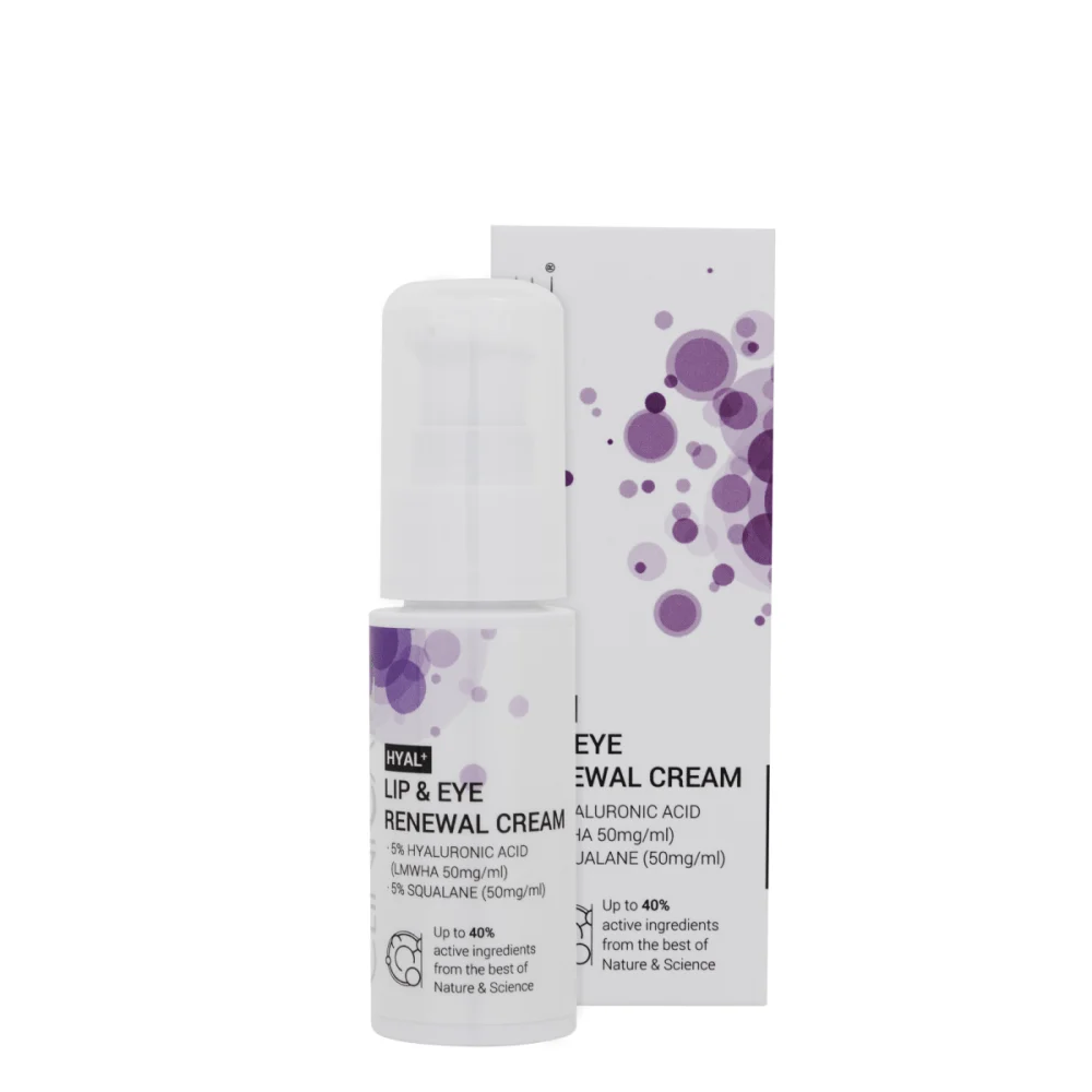 Cliniccare LIP & EYE RENEWAL CREAM/ Akių ir lūpų atjauninantis kremas, 30 ml